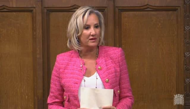 Caroline Dinenage, MP for Gosport, has praised a local lifeboat station during a debate in parliament.