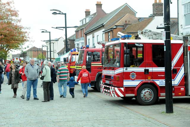 Ffire engines on display at Fareham 999 day in 2015.


Picture: Paul Jacobs