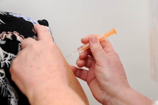 The Portsmouth NHS Covid-19 Vaccination Centre at Hamble House based at St James Hospital opened on Monday, February 1.Picture: Sarah Standing (010221-2020)