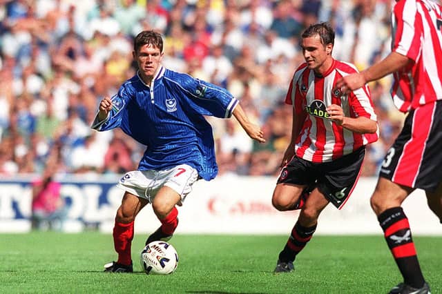 Sammy Igoe made 177 appearances and scored 11 times after coming through the Fratton Park ranks