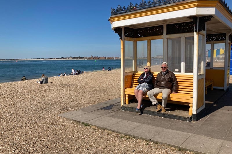 Chris S from Essex in a review of Southsea Beach wrote: 'Always something to look at out at sea , so busy with shipping. Beach is so clean all be it just stones. Nice and flat to walk for miles.'
