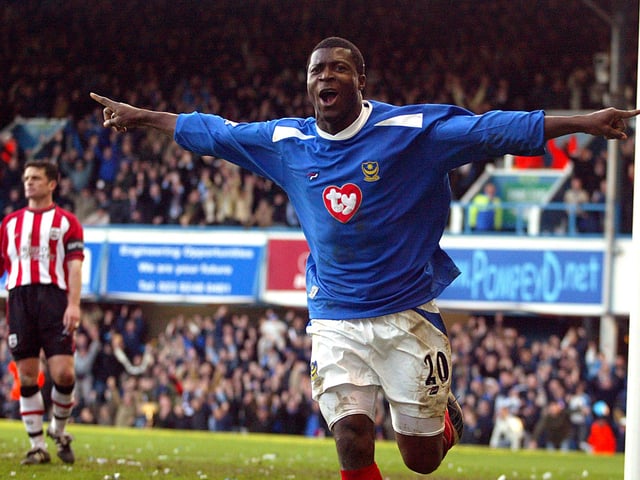 Pompey secured their first home victory against that lot up the road since the 1960s when Yakubu's goal settled a scrappy affair. The striker had fired home Stone's cross to send the home fans into raptures, with some entering the pitch. Nerves were heightened when Kevin Phillips hit the post for Saints in injury time, before the three points also kept alive the club's survival hopes.   Picture: Mike Egerton