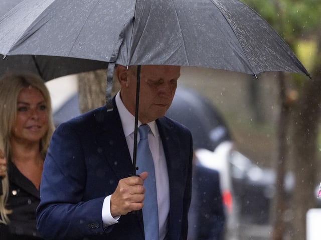 Former talk show host Jeremy Kyle arrives at Winchester Coroner's Court, Hampshire, where he is due to give evidence in the inquest into the death of 63-year-old Steve Dymond, who is believed to have killed himself seven days after filming for the ITV's The Jeremy Kyle Show, in May 2019. Picture date: Thursday September 5, 2024. Pic: Jordan Pettitt/PA Wire
