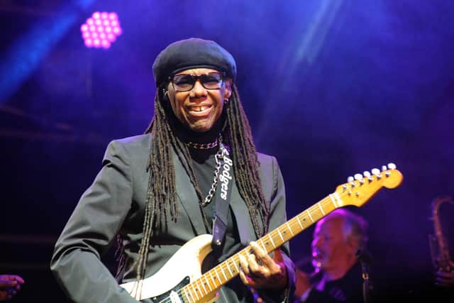 Nile Rodgers on the Castle Stage at Victorious Festival 2021