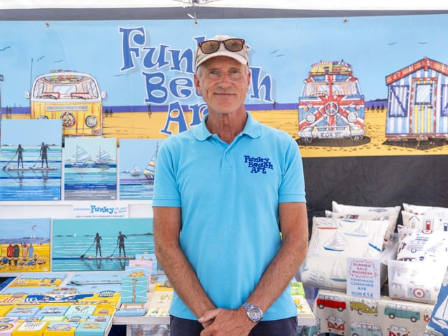 Summer in Lee has gone down a treat with families this weekend. The two-day event is back for its 8th year and the event is a brilliant combination of music wrapped around pirates, emporium and a funfair all in aid of fund raising for Children with Cancer UK.Pictured: Simone evens, funky beach art at Summer in LeePicture: Matthew Clark