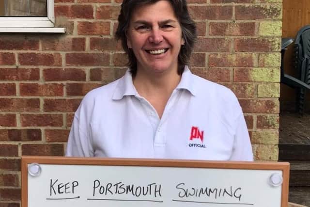 A Northsea swimmer ready to take part in the March 'Fish Out Of Water Challenge' to raise funds for the club.