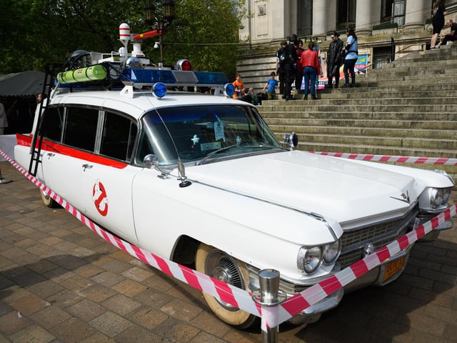 The Ghostbusters Car Ecto-1. Picture: Keith Woodland (110521-39)