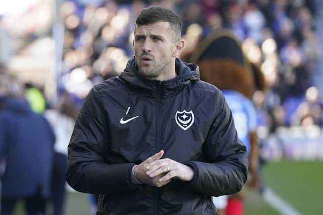 John Mousinho is prepared to have triallists in Pompey's pre-season - but a maximum of three. Picture: Jason Brown/ProSportsImages