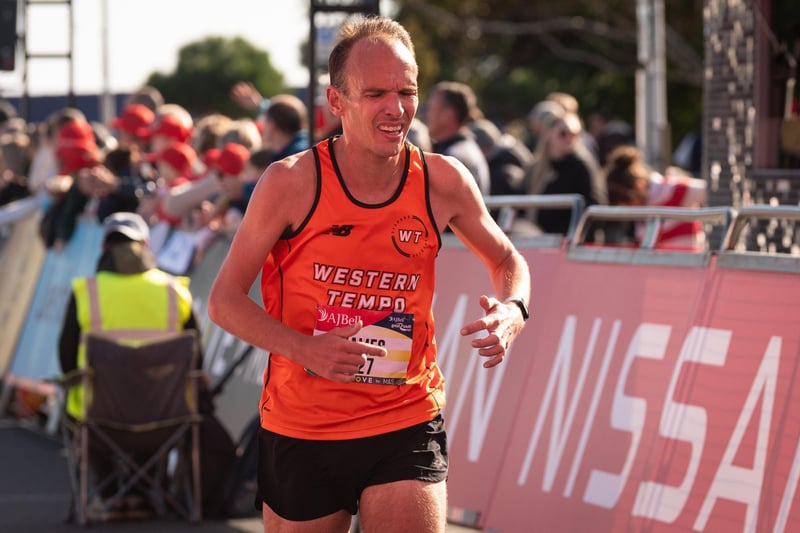 Great South Run Runners taking part in the race.