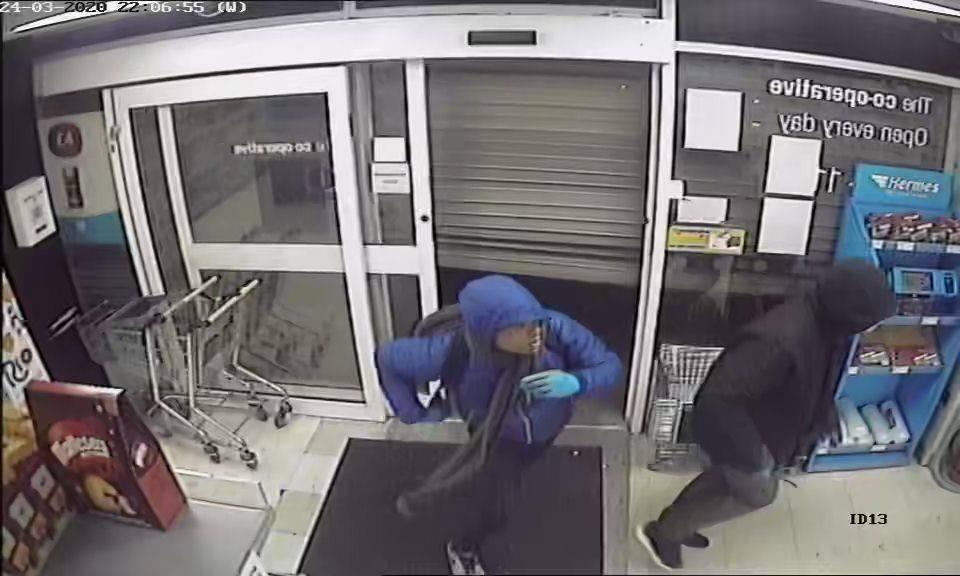 Photo released by portsmouth police after corner shop is burgled the news