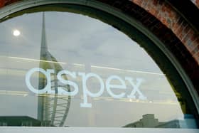 Aspex Gallery in The Vulcan Building, Gunwharf Quays
