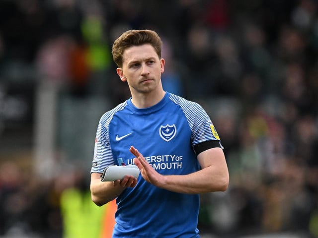A first-team return of 102 minutes under John Mousinho tells its own story about a left-back who is likely to depart Fratton Park this summer. The £200,000 capture was initially sidelined through a back injury at the season's start and, upon recovery, failed to establish himself under two Blues managers, with just four league starts. Unable to dislodge Connor Ogilvie, after deputising while his rival was injured for Morecambe in April, tellingly he didn't make the next squad, representing another blow in a forgettable time on the south coast. Picture: Graham Hunt/ProSportsImages