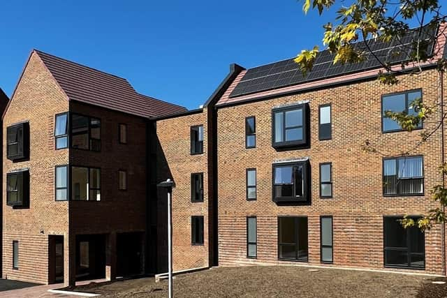 Patey Court in Paulsgrove, Portsmouth, which provides assisted living for 28 adults with learning disabilities