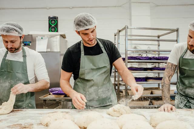 Dave Friday has honed his baking skills in the GBBO tent and at food festivals, but now has the chance to work as a professional baker. Picture: Angela Ward Brown