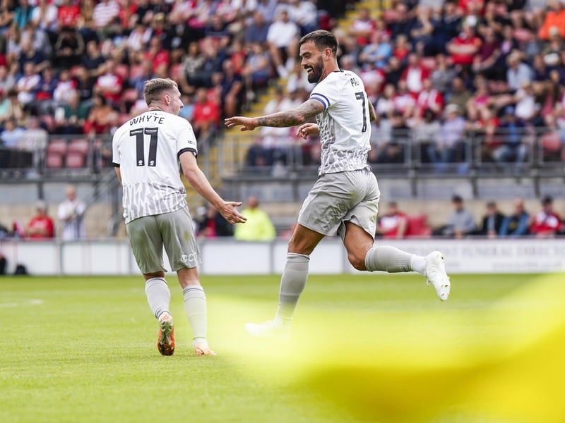 Marlon Pack opened the scoring got Pompey at Leyton Orient in the 23rd minute