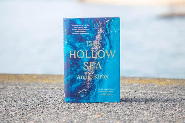 Real Life: Portsmouth author Annie KirbyLocal Portsmouth debut author, Annie Kirby and her novel The Hollow Sea Pictured:  The Hollow Sea at Hotwalls, Old Portsmouth on Friday 2nd September 2022Picture: Habibur Rahman