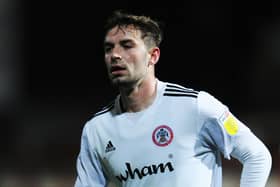 Matt Butcher has appeared 49 times for Accrington this season - and the Pompey supporter is hoping to feature at Fratton Park on Sunday. Picture: Alex Burstow/Getty Images