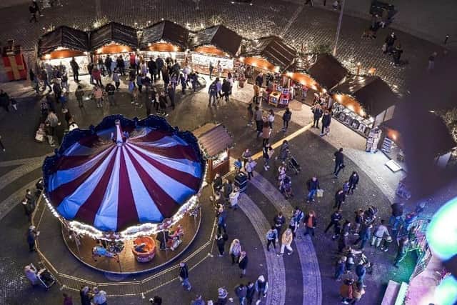 Gunwharf Quays' Christmas Village is back for its third year.