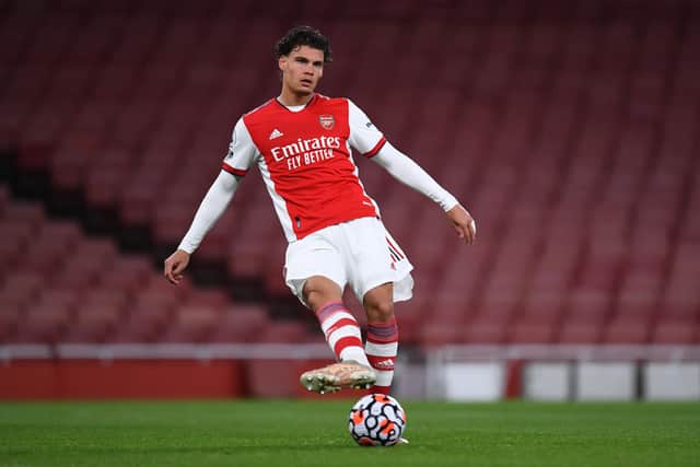 Defender Omar Rekik was watched by Danny Cowley on Wednesday night. (Photo by Alex Burstow/Getty Images)