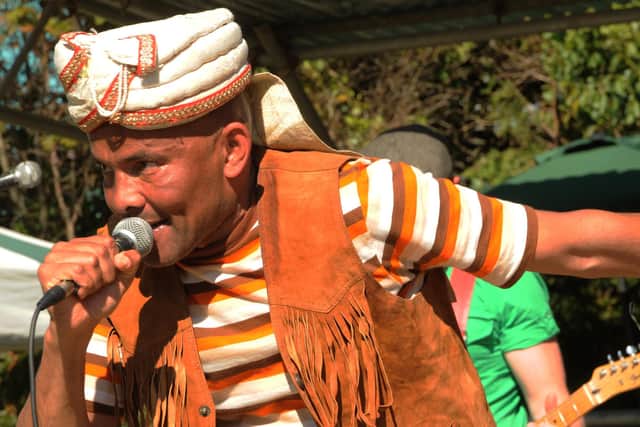 King Salami at The Punk'n'Roll Garden Party. Picture by Paul Windsor