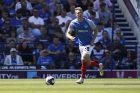 Michael Morrison was the choice of Simon Brooks, the Gaffer for a Day, as Pompey's man of the match against Lincoln. Picture: Jason Brown/ProSportsImages