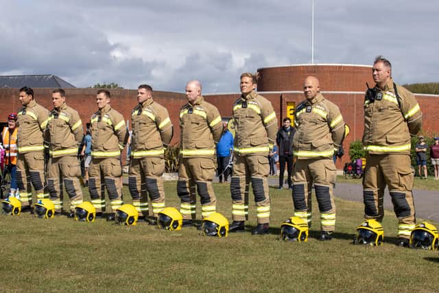 Portsmouth commemorated the 20th anniversary of the 11 September 2001 terrorist attacks with a memorial service at the city's hope garden in Southsea.