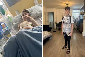 Jude, 13, from Portsmouth, is on the multiple organ transplant waiting list after suffering from medical problems since he was small. He has struggled with Sepsis for much of this period.