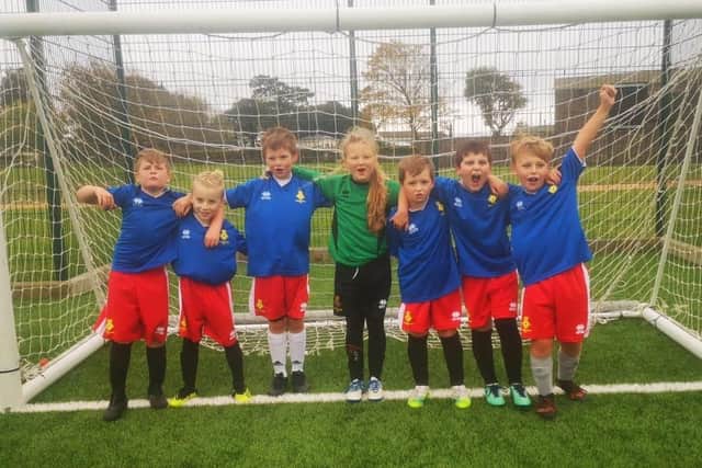 One of the Fleetlands youth teams in 2020/21