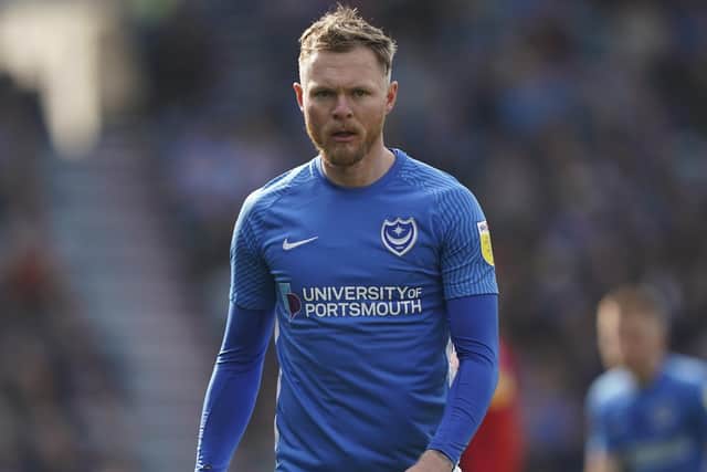 Aiden O'Brien's Pompey contract runs out this summer . Picture: Jason Brown
