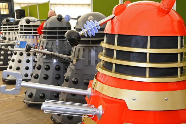 The Daleks arrived in Eastney in 2013 Picture: Malcolm Wells (13955-7563)