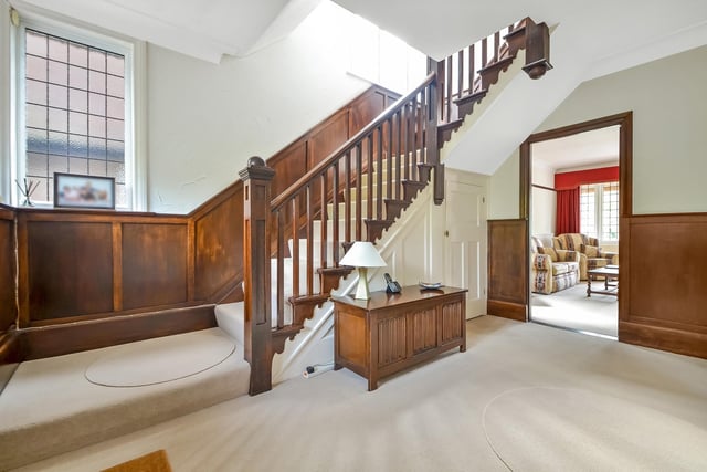 This four-bedroom detached house is on sale at a guide price of £715,000. it is listed by Town and Country Southern.