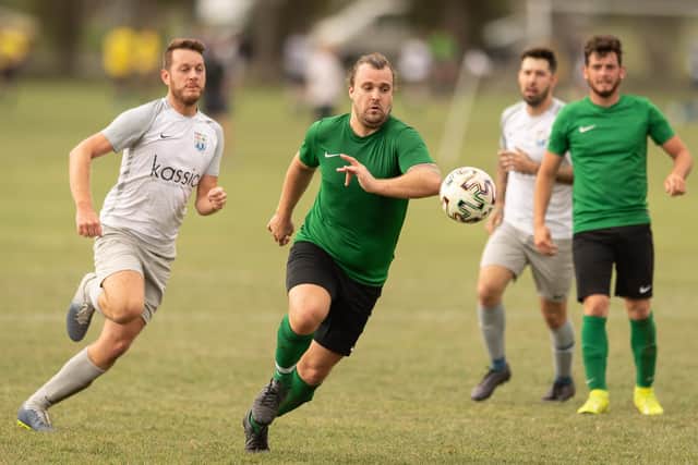 Watersedge v Shelford Rovers in the Portsmouth Sunday League. Picture: Keith Woodland