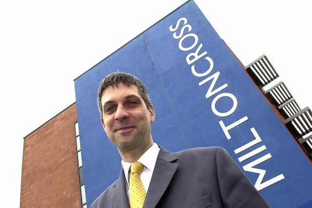 Niel McLeod at Miltoncross School in Portsmouth in 2006
