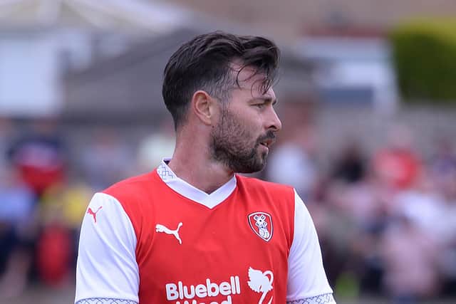 Former Pompey right-back Joe Rafferty is now at Rotherham. Picture: Kerrie Beddows
