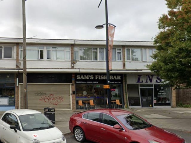Rated 5: Sam Fish Bar at 347 Milton Road, Waterlooville; rated on May 15