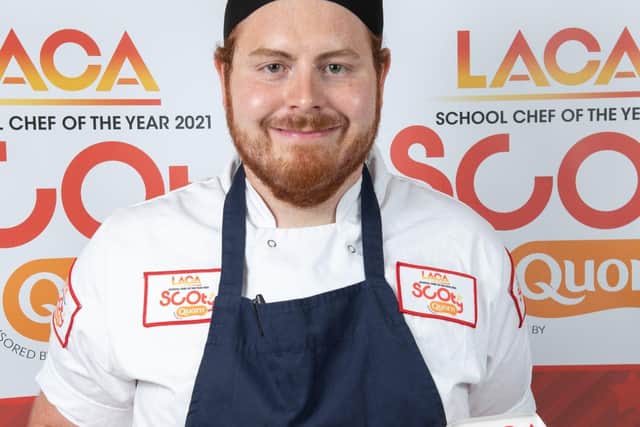 Alex Moody, a chef at Park Community School