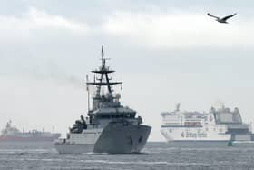 HMS Severn will be among the ships taking part in the taskforce. Picture: Simon Czapp/Solent News & Photo Agency