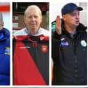 From left - Kevin Ricketts, Louis Bell, John Robson, Graeme Gee
