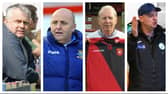 From left - Kevin Ricketts, Louis Bell, John Robson, Graeme Gee