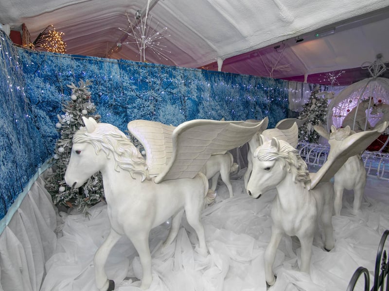 Pictured: Some of the interior at the Keydell Grotto.