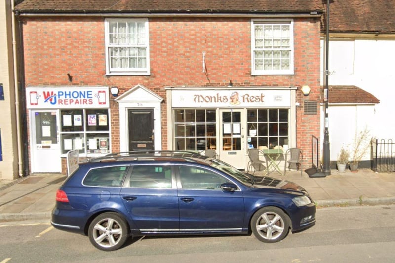 Monks Rest,a cafe at 31 The Square, Titchfield, Fareham was given the maximum score after assessment on September 14, the Food Standards Agency's website shows.