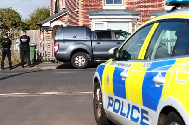 A library shot of police at a crime scene in Tangier Road, Baffins in January 2021.
Picture: Chris Moorhouse (jpns 201021-)