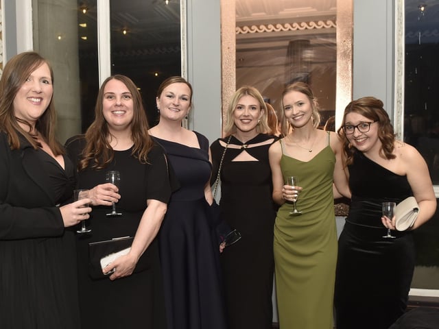Nominees and guests gather for The News Business Excellence Awards  Picture: Sarah Standing (270325-1120)