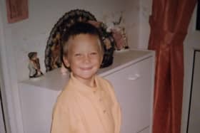 Oliver Wilson age 5 - shortly before he was take into care and separated from his family. Picture: Contributed
