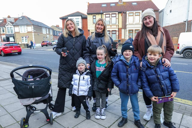 The Dunn family. Baffins Christmas market, Tangier Road, Portsmouth
Picture: Chris Moorhouse