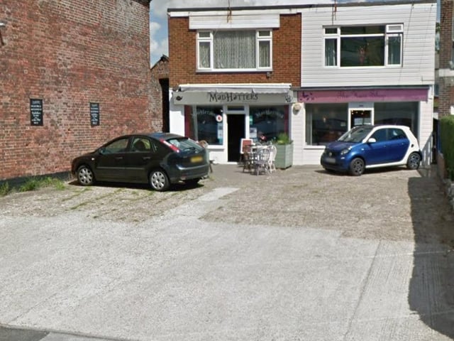 MadHatters Tea Room & Gift Shop, Hayling Island, is a brilliant place for afternoon tea and cakes. It has a TripAdvisor rating of 5 out of 5 from 440 reviews.