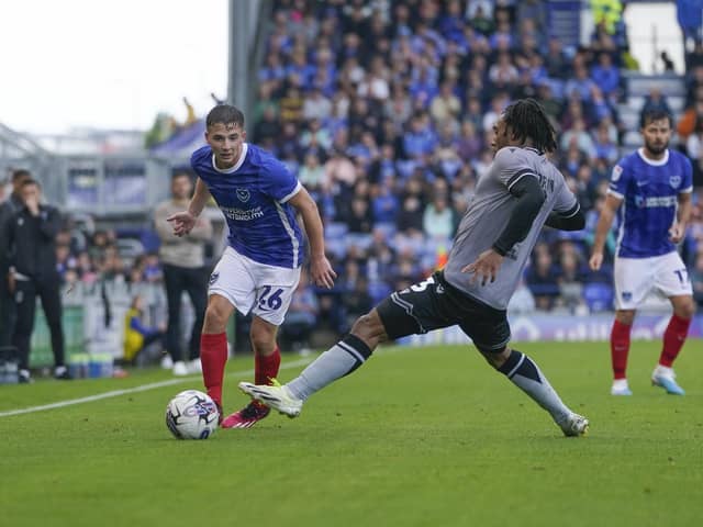 Tom Lowery came off at half-time against Bristol Rovers on Saturday with a knee injury. Picture: Jason Brown/ProSportsImages