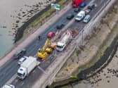 Southern Water has issued an update on how the works are progressing on Eastern Road in Portsmouth. Picture: Marcin Jedrysiak