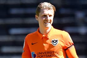 George Byers starts against Bristol Rovers today.