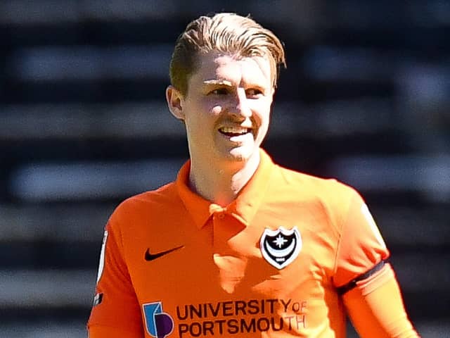 George Byers starts against Bristol Rovers today.